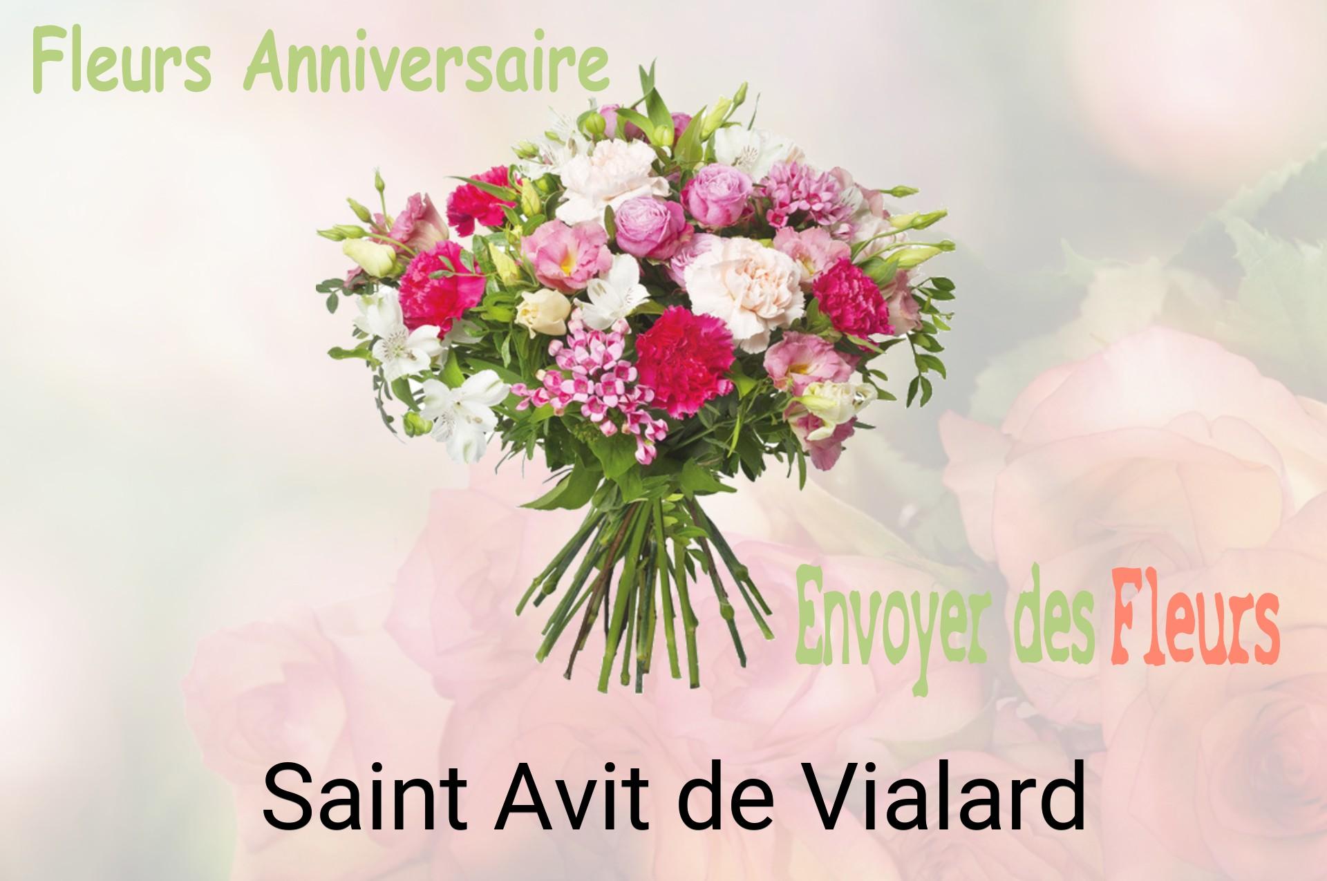 Bouquet de fleurs d’anniversaire livré à Saint-Avit-de-Vialard
